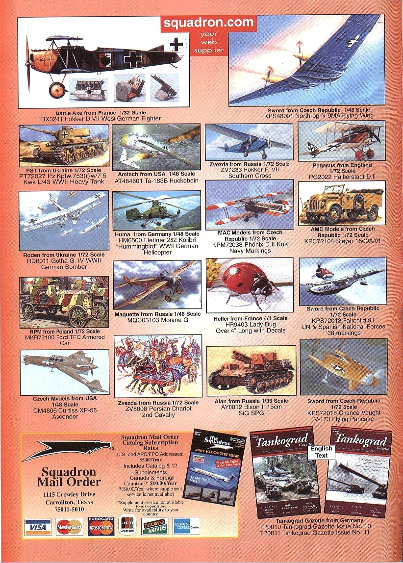 Scale Aviation Modeller International 2001-11